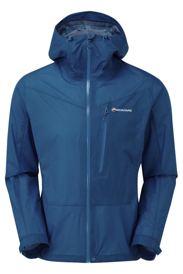 Best camping equipment: Montane Minimus Jacket in blue