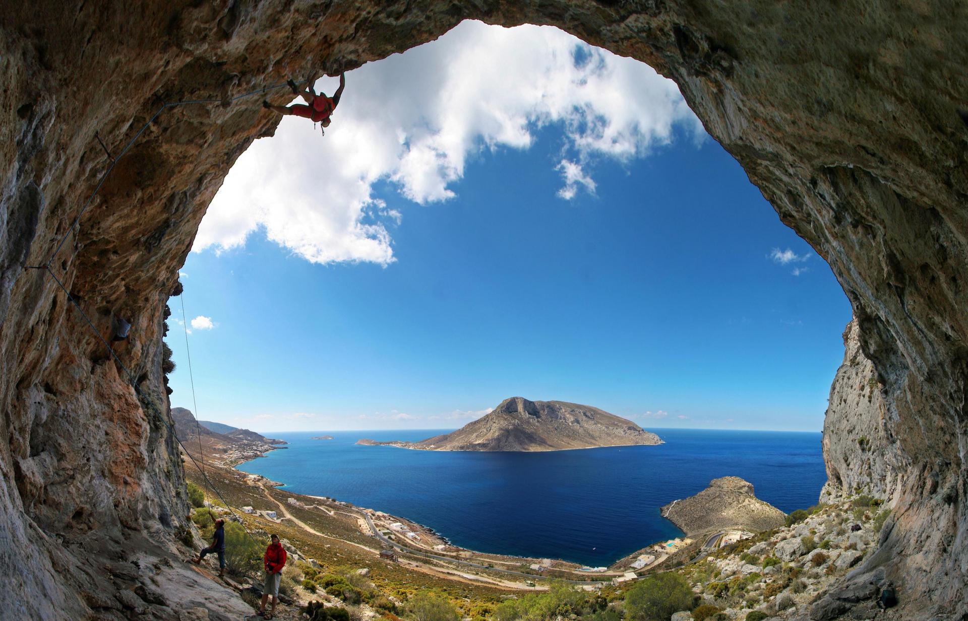 Adventures in Greece: rock climbing in Kalymnos