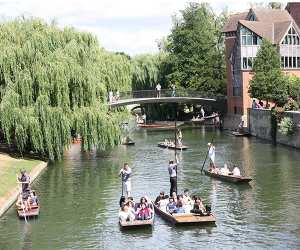 Punting in Cambridge