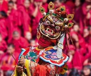 A Bhutanese festival