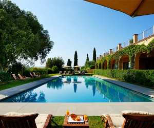 The pool at Castello del Nero Hotel & Spa