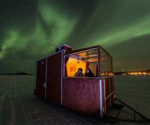 Northern lights in Finland