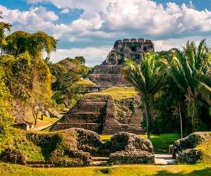 The Maya ruins at Xunantunich in Belize. Photograph by Shutterstock/milosk50