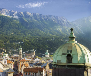 Innsbruck in summer. Photograph by Innsbruck Tourism/Lackner_Zimmermann
