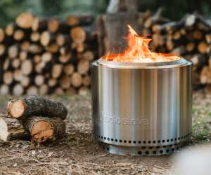 The Solo Stove smokeless fire pit