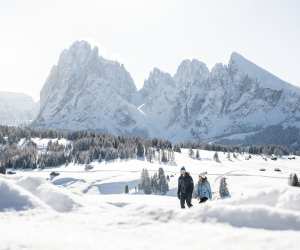 Exploring the alpine meadows of Val Gardena