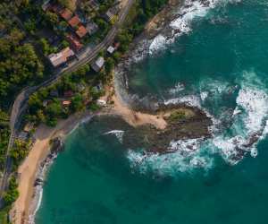 Sri Lanka's swirling coastline