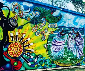 Tobago street art