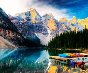 Rex Montalban, Canadian Rockies, Canada