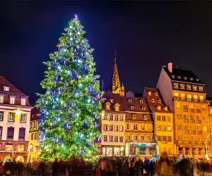 Strasbourg's Christmas Market in the city's main square