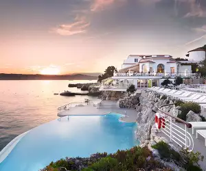 Pool at Hotel Cap Eden Roc in France