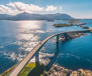Driving Norway's Atlantic Road with Wexas Travel