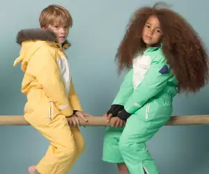 Dinoski's cub and dinosaur suits