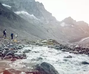 Hiking in the canton of Valais, Switzerland