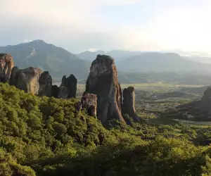 Ancient monasteries sit on top of Metéora’s rock: Adventures in Greece