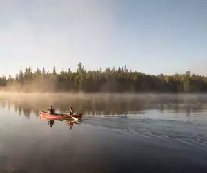 Natural landscapes in Algonquin Provincial Park