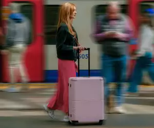 The July Carry On suitcase