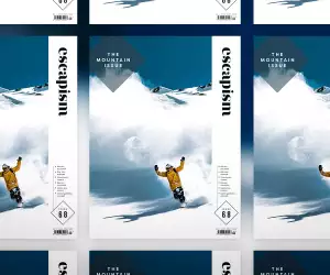 Escapism issue 68 - The Mountain Issue - Cover